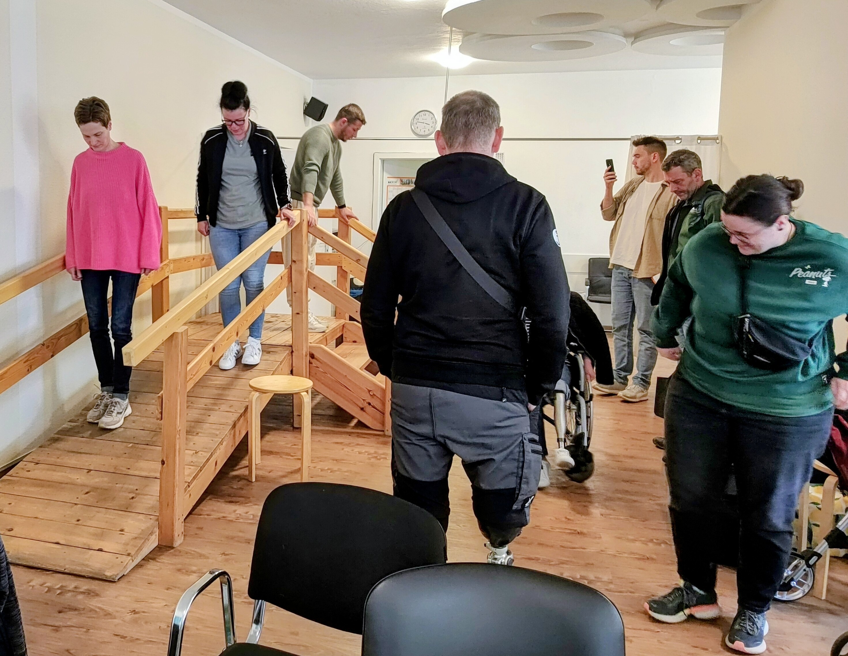 Training an der Schräge